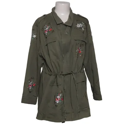 Safarijacke (Grün) von Alba Moda Baumwolle