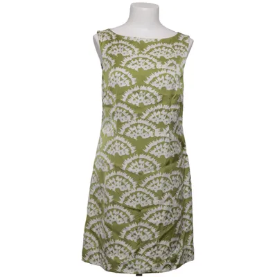 Dress (Green, White) from Monsoon Acetate, Cotton, Viscose