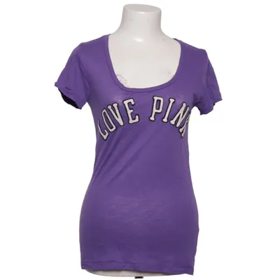 T-shirt (Purple) from Pink Victoria's Secret Cotton, Polyester
