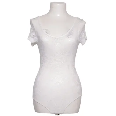 Body (Hvid) fra Zenana Outfitters Elastan, Polyamid