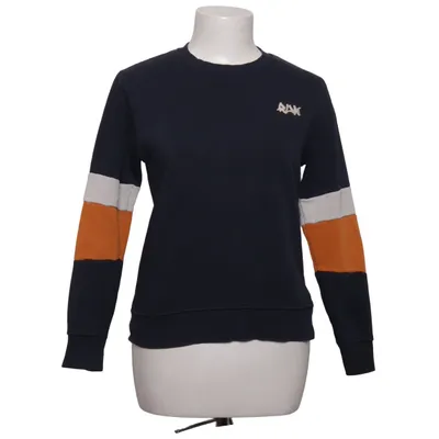Sweatshirt (Blue, White, Orange) from STC Cotton, Polyester