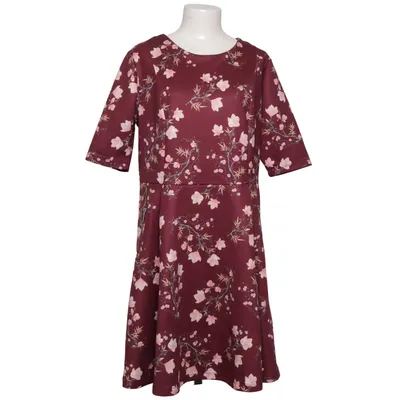 Dress (Red, Pink) from Bodyflirt Elastane, Polyester