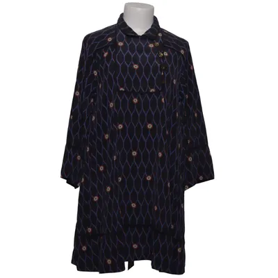 Kjole (Sort, Blå, Flerfarvet) fra Kenzo x H&M Silke, Viscose
