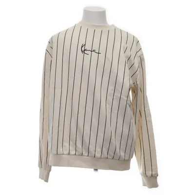 Collegetröja (Beige, Svart) från Karl Kani Bomull, Polyester