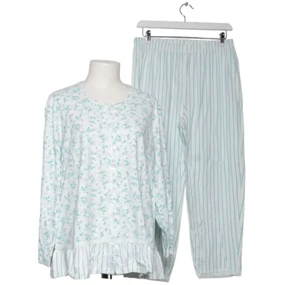 Pyjamas (Vit, Blå, Flerfärgad) från Simone Bomull