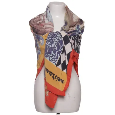 Scarf (Röd, Blå, Flerfärgad) från Otto Kern Silke