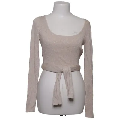 Wrap top (Beige) from Majorelle Polyamide, Polyester, Viscose