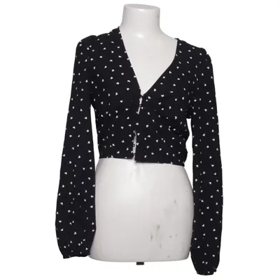 Blouse (Zwart, Wit) van Loavies Polyester