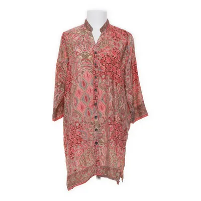 Tunic (Red, Multicolored) from Swarna