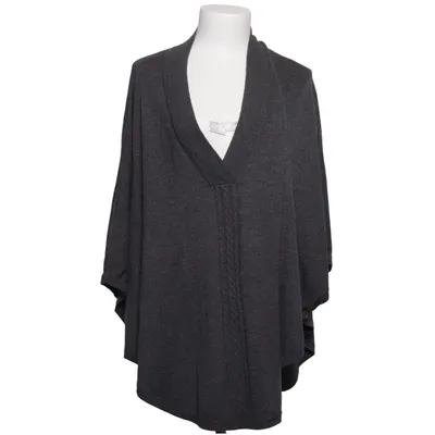 Poncho (Gray) from Woman by Tchibo Acrylic, Wool