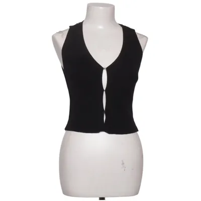Vest (Black) from Sisterhood Cotton, Elastane, Viscose