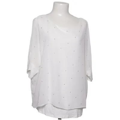 Blouse (Wit) van Alessa W Collection Elastaan, Polyester, Viscose