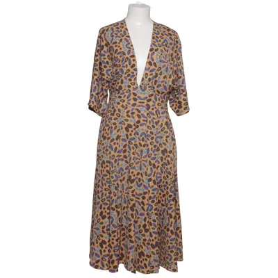 Kjole (Orange, Blå, Brun) fra Bright and Beautiful Polyester, Viscose