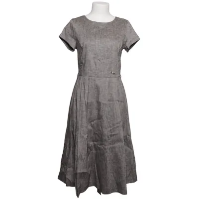 Dress (Gray) from Luis Trenker Elastane, Linen, Viscose