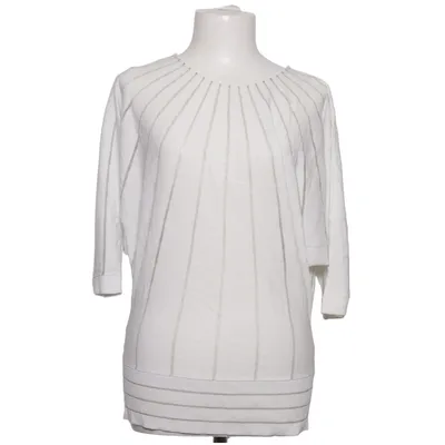 Sweater (White) from Oui Metallic fiber, Polyamide, Viscose