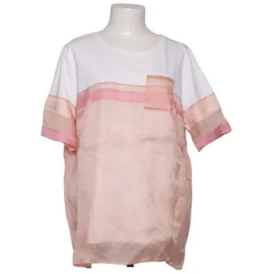 Top (Hvid, Pink, Flerfarvet) fra Riani Bomuld, Silke
