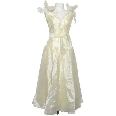 Kleid (Gelb) von Vera Acetat, Polyester