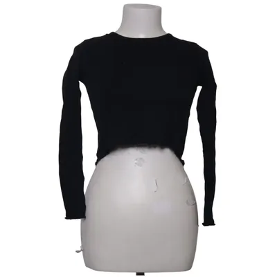 Langærmet t-shirt (Sort) fra Topshop Petite Bomuld