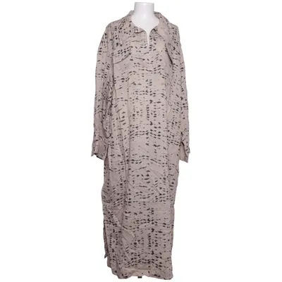 Dress (Beige, Multicolored) from H&M Lyocell, Polyamide