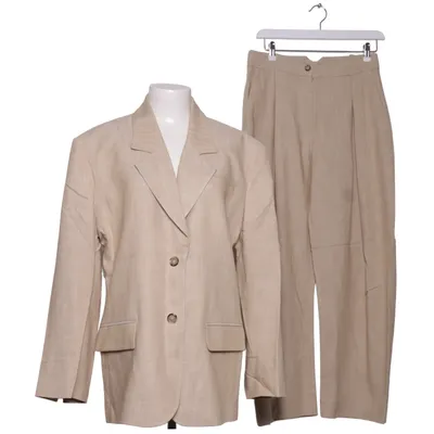 Jakkesæt (Beige) fra Pinko Elastan, Polyester, Viscose