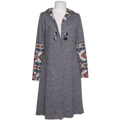 Huvtröja (Grå, Flerfärgad) från Dressfo Polyester, Polyuretan