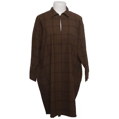 Klänning (Brun, Blå) från Soeur Bomull, Elastan, Polyester, Viskos, Ull