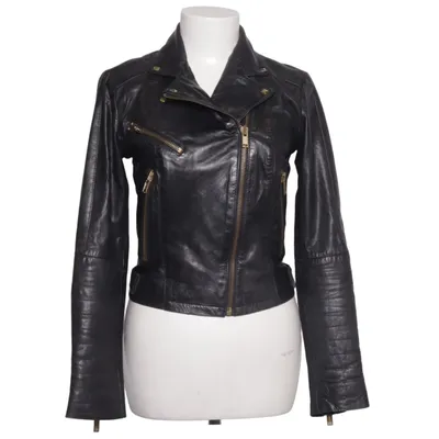 Bikerjacka (Svart) från Mango Polyester