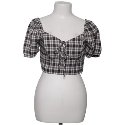 Crop top (Black, White) from Primark