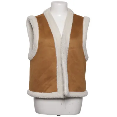 Outer vest (Brown, White) from Zeeman Polyester