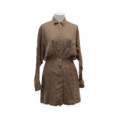 Robe chemise (Beige) de Abercrombie & Fitch Lin, Viscose