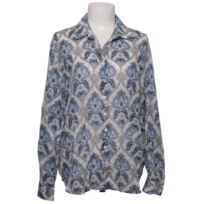 Bluse (Blå, Hvid, Beige) fra Paquito Bomuld