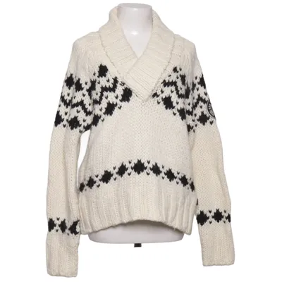 Pull-over (Blanc, Noir) de Frank Dandy Acrylique, Laine
