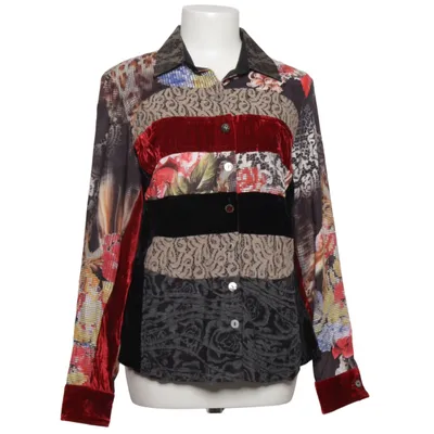 Hemd (Schwarz, Rot, Mehrfarbig) von Just White Baumwolle, Polyester