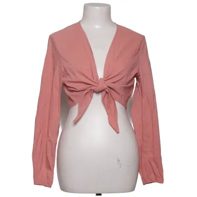 Wikkelblouse (Roze) van Fox's Acryl, Katoen, Elastaan