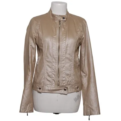 Jakke (Beige) fra Rino & Pelle Polyester, Polyurethan