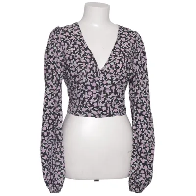 Blouse (Black, Multicolored) from Loavies Elastane, Polyester