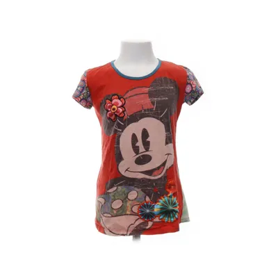 T-shirt (Röd, Flerfärgad) från Desigual Disney Bomull