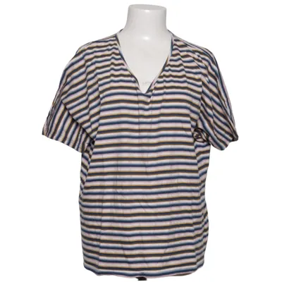 T-shirt (Blå, Vit, Flerfärgad) från Pure by Ulla Popken Ekologisk bomull