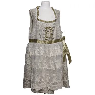 Dirndl (Grøn, Hvid) fra Shein Curve Polyester