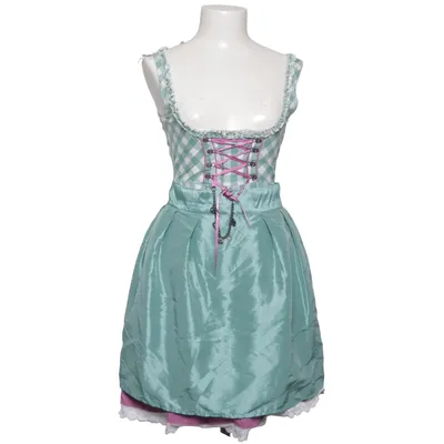 Dirndl (Green, White, Purple) from Ann Christine Cotton