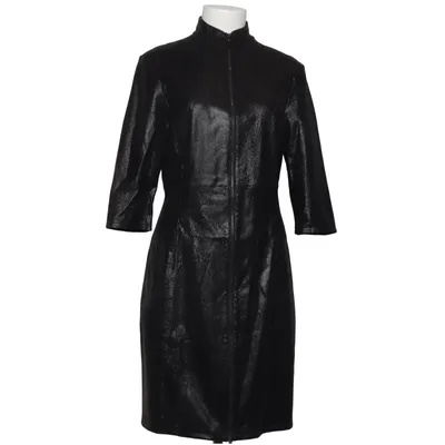 Robe en cuir (Noir) de Arma Coton, Élasthane, Cuir