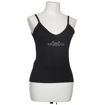 Tanktop (Zwart) van Ferré Katoen, Elastaan