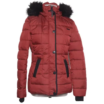 Winterjas (Rood, Zwart) van Marikoo Polyester