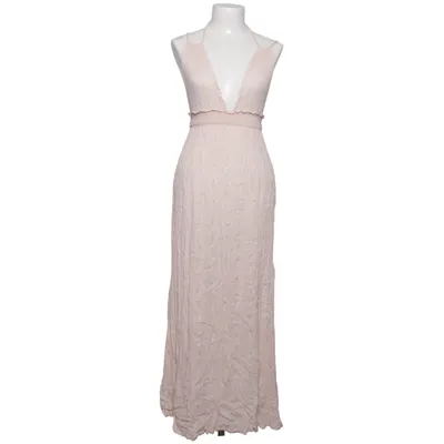 Långklänning (Rosa) från ASOS Design Bomull, Metallfiber, Viskos