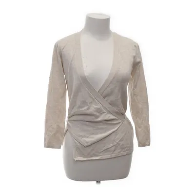 Slå om-cardigan (Beige) fra Zara Knit Nylon, Viscose