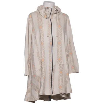 Jacket (Beige, Orange) from Ulla Popken Cotton