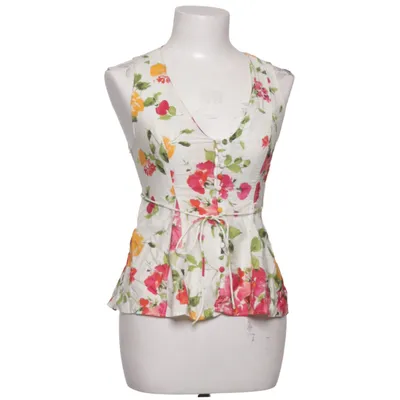 Top (Wit, Meerkleurig) van Mango Polyamide, Viscose