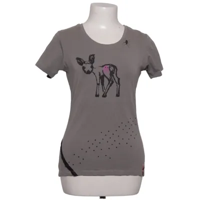 T-shirt (Grijs, Meerkleurig) van Rebella Katoen, Elastaan
