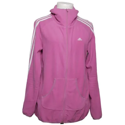 Fleecejakke (Pink, Hvid) fra Adidas