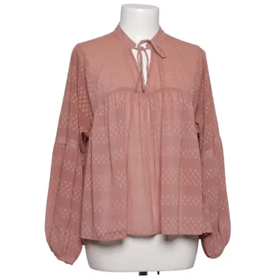 Blus (Elisa Ls Dot Dnm Blouse) från ONLY Blue Denim Polyester